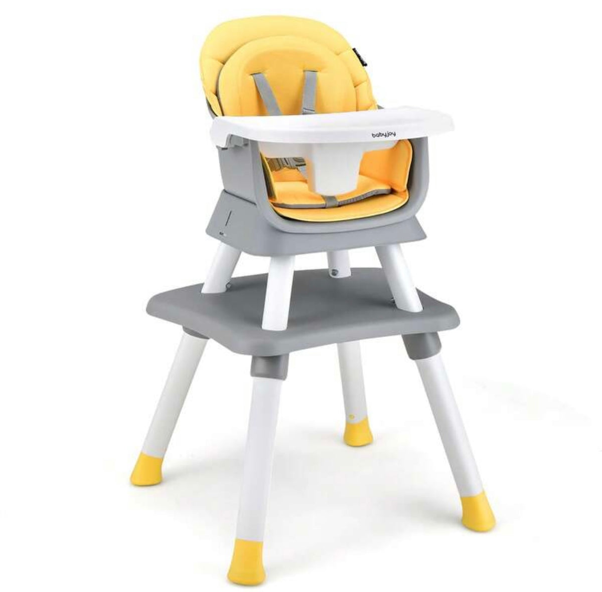 TidyMini™ GrowNest 8-in-1 Convertible High Chair — Booster, Toddler Chair & Activity Table