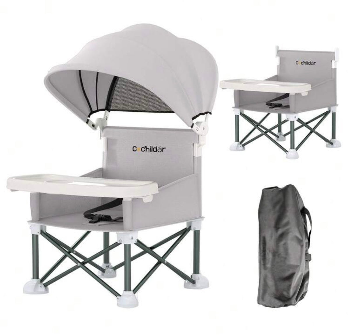 TidyMini™ RoamSeat 2-in-1 Travel High Chair
