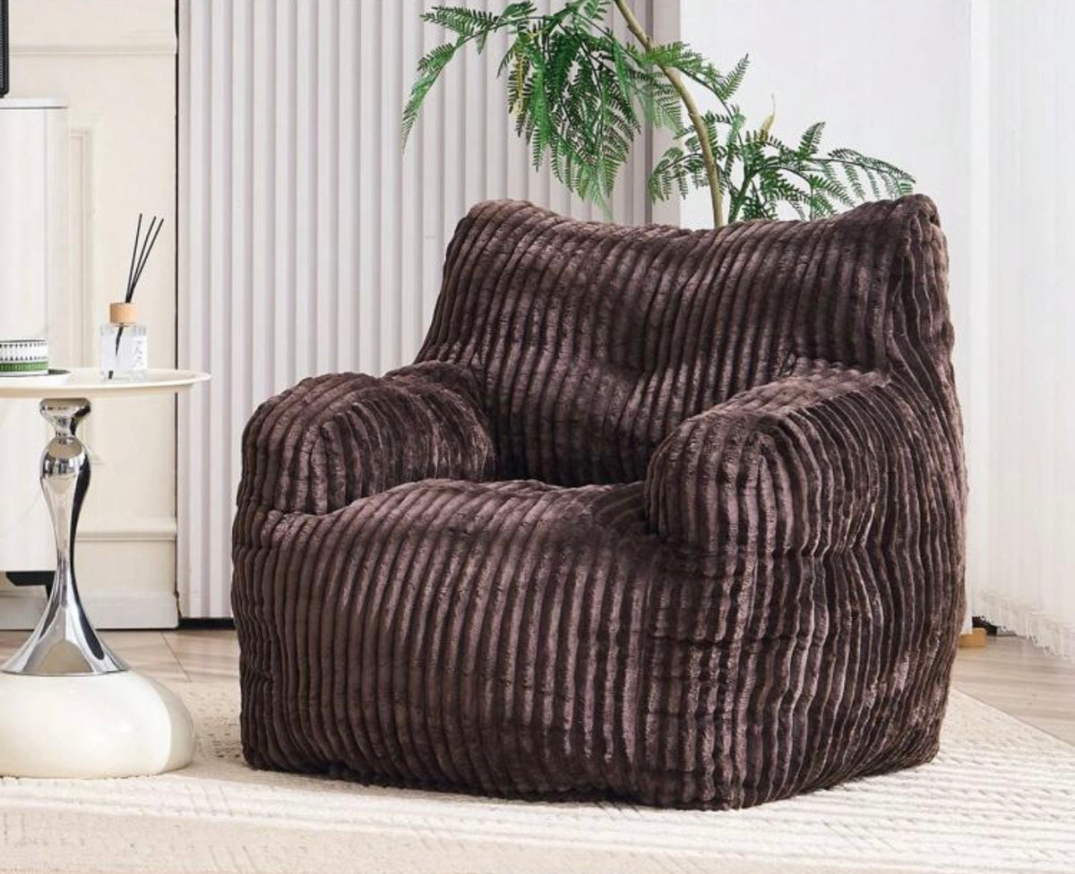 TidyMini CloudNest™ Oversized Corduroy Foam Lounge Chair