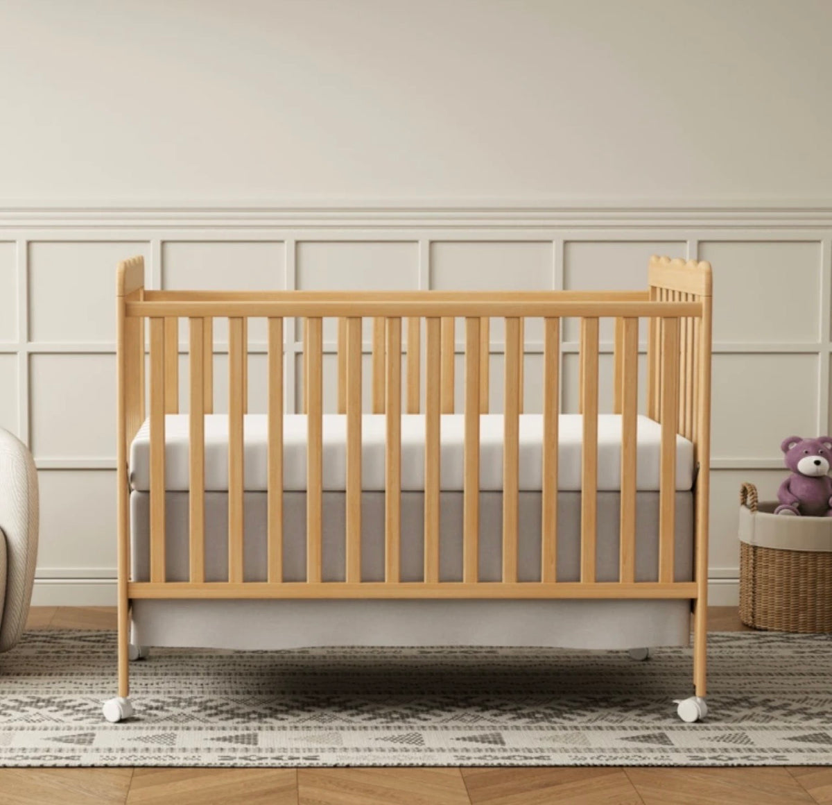 TidyMini™ EverNest 4-in-1 Convertible Crib