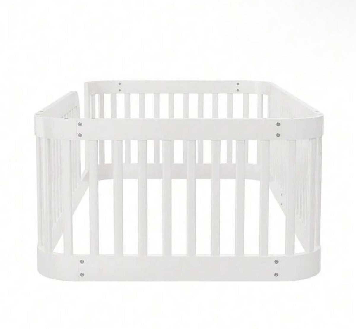 TidyMini™ NestHaven™ Floor Bed with Full Guardrails