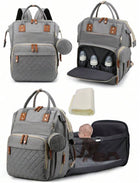 TidyMini™ CarryNest 4-in-1 Diaper Backpack & Portable Changing Station