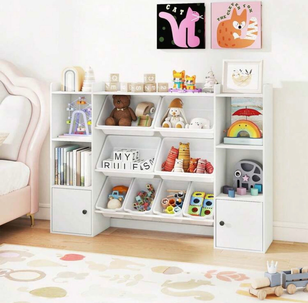 TidyMini™ WonderNest Toy & Book Organizer