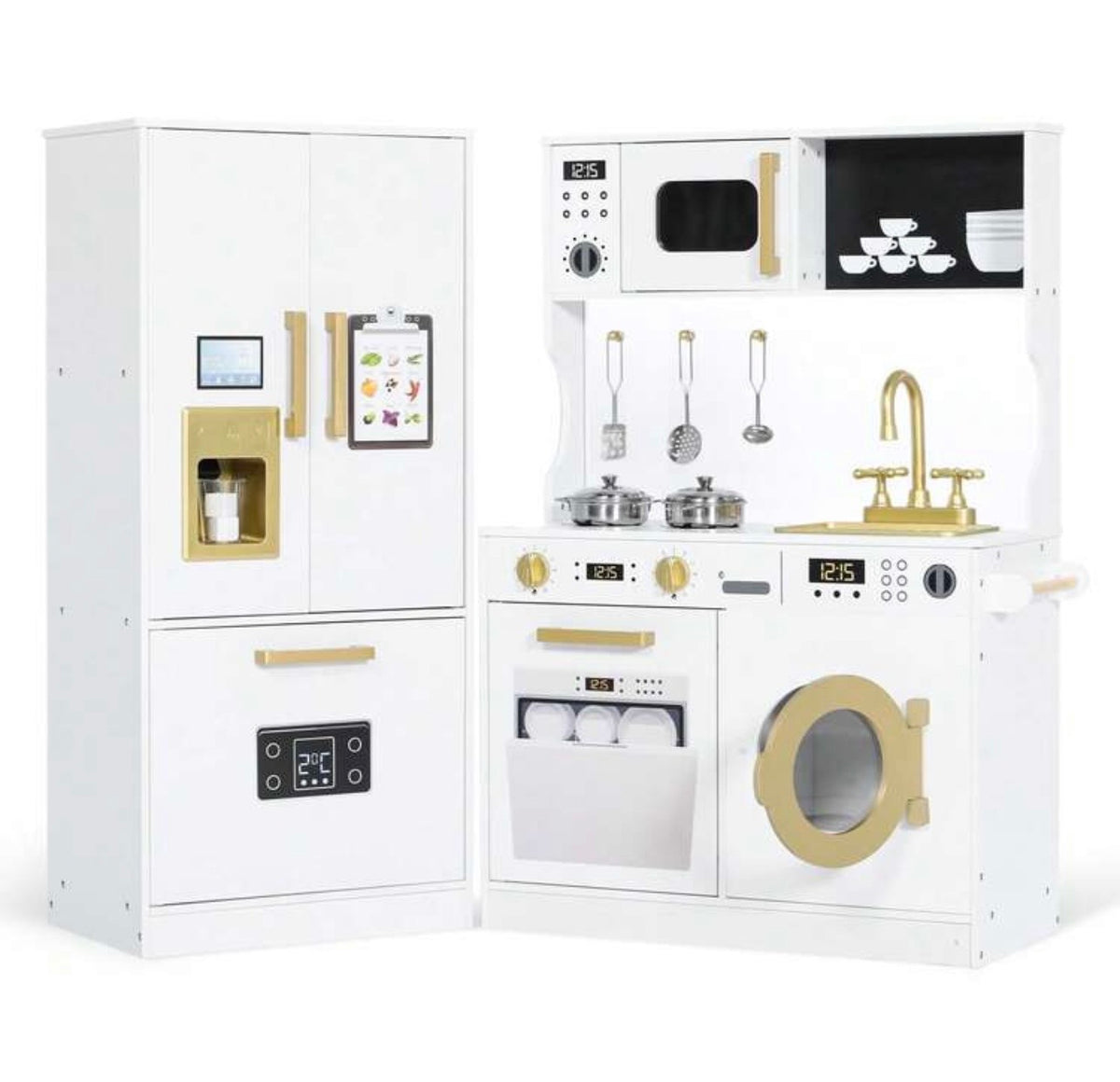 TidyMini Little Chef™ Deluxe All-in-One Play Kitchen