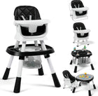 TidyMini™ EverGrow 15-in-1 Convertible High Chair — Booster Seat, Activity Center, Kids Table & Chair System