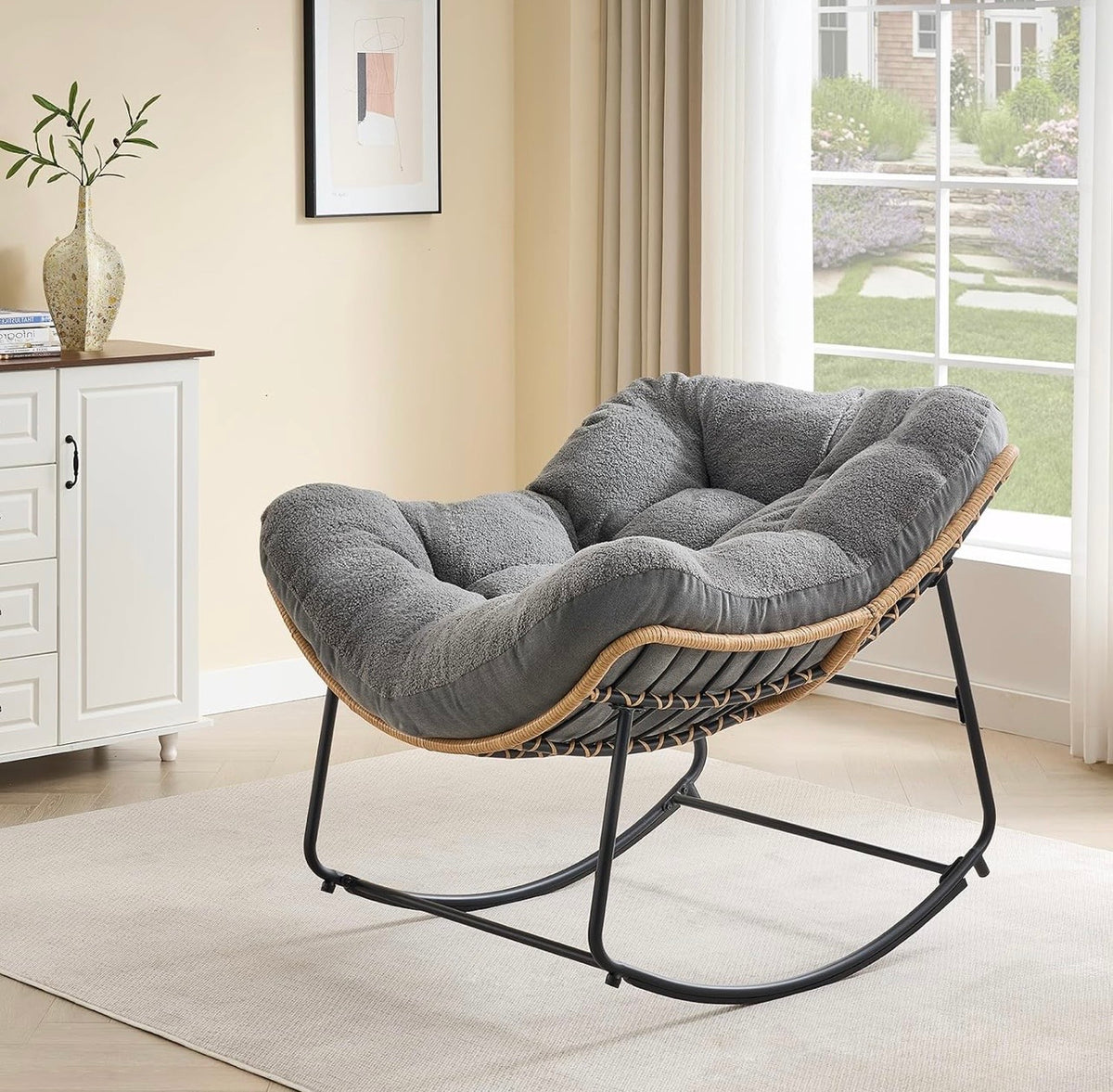 TidyMini™ SnuggleNest Oversized Nursery Rocking Chair