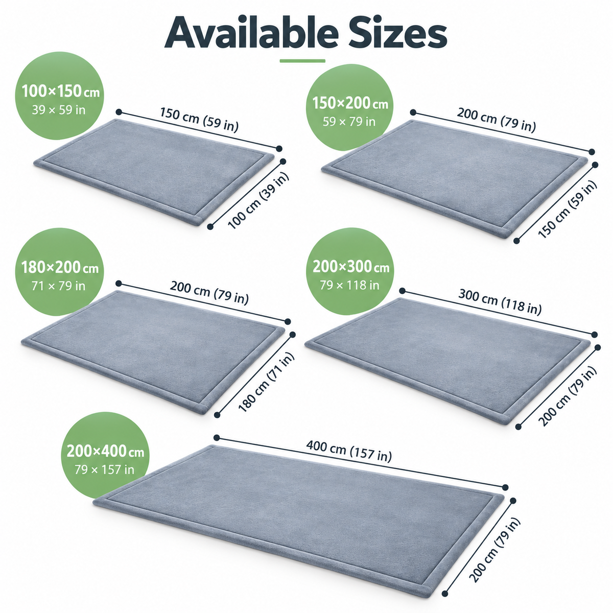 TidyMini™ CozyNest 3CM Plush Padded Play Mat — Extra-Thick Cushioned Floor Mat for Playrooms, Nurseries & Playpens