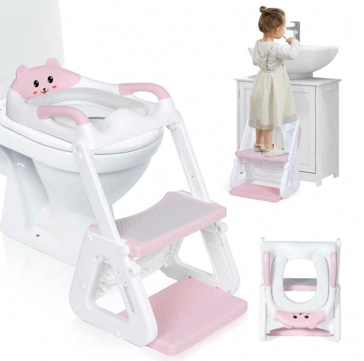 TidyMini™ Step & Go 3-in-1 Potty Training Seat & Step Stool