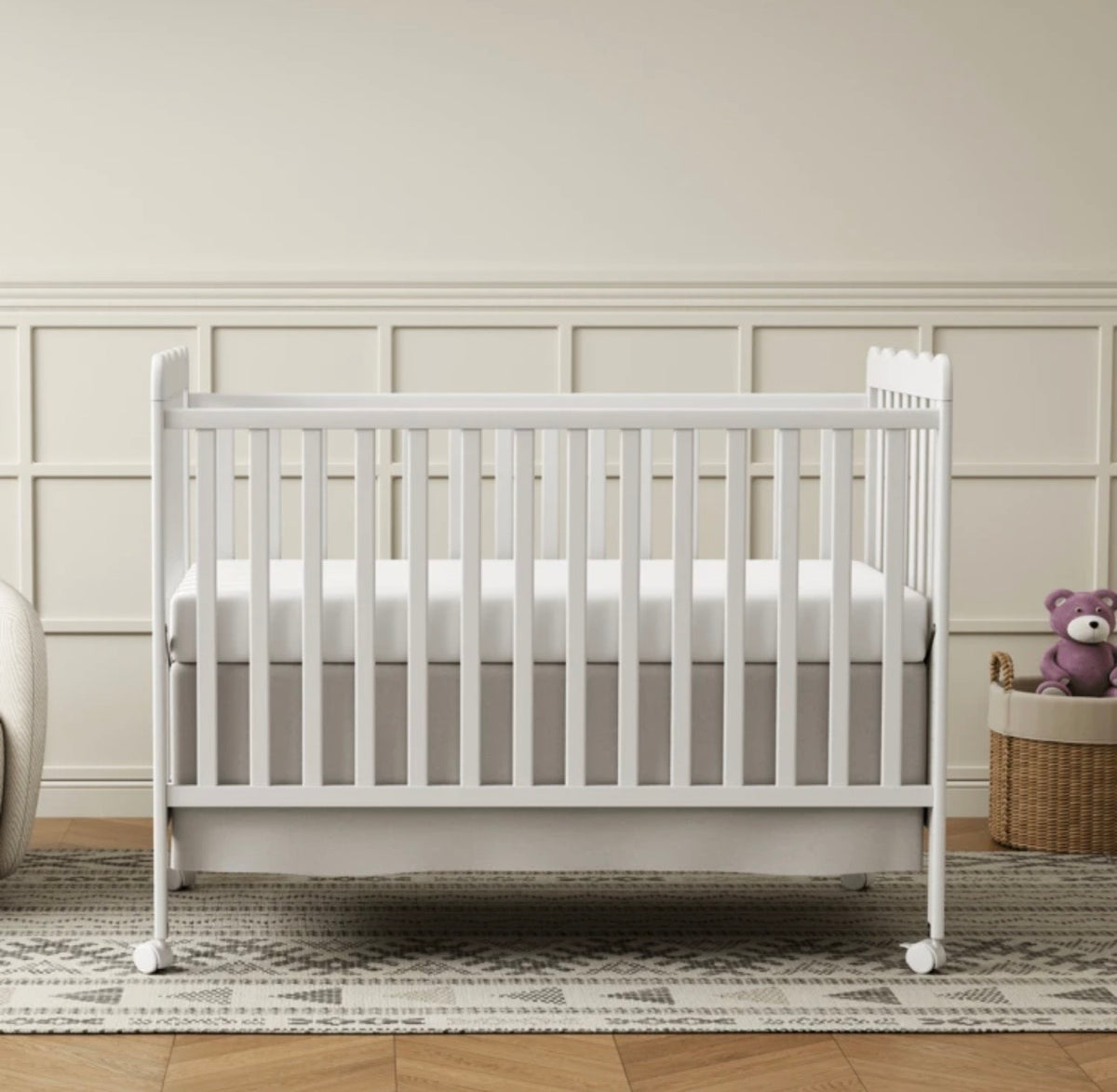 TidyMini™ EverNest 4-in-1 Convertible Crib