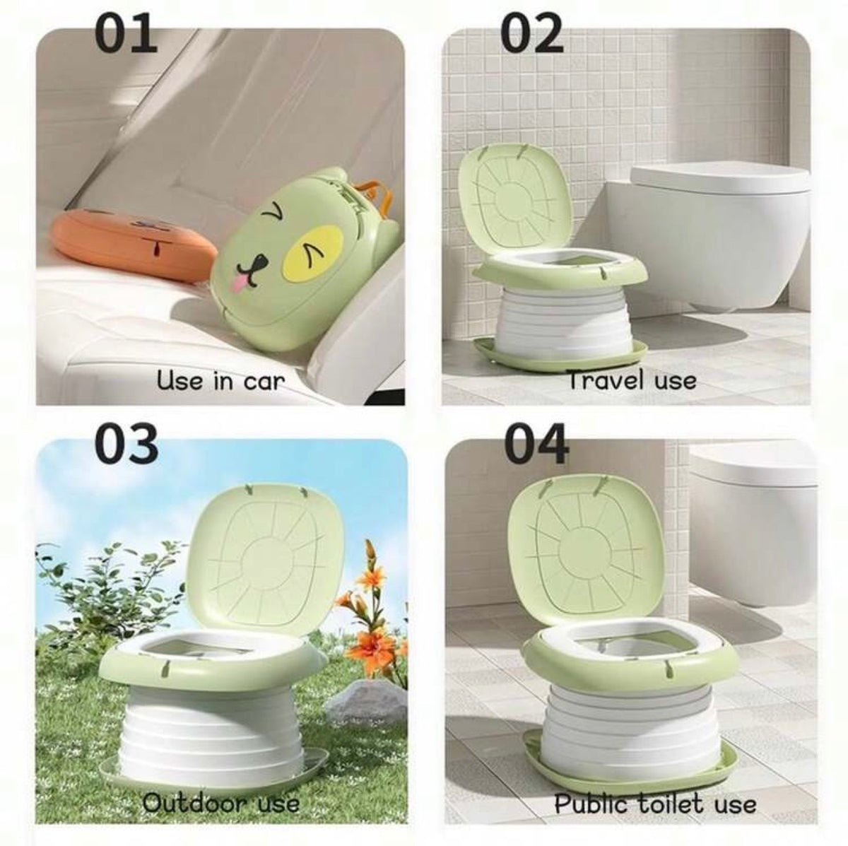 TidyMini™ PottyPal Foldable Travel Potty