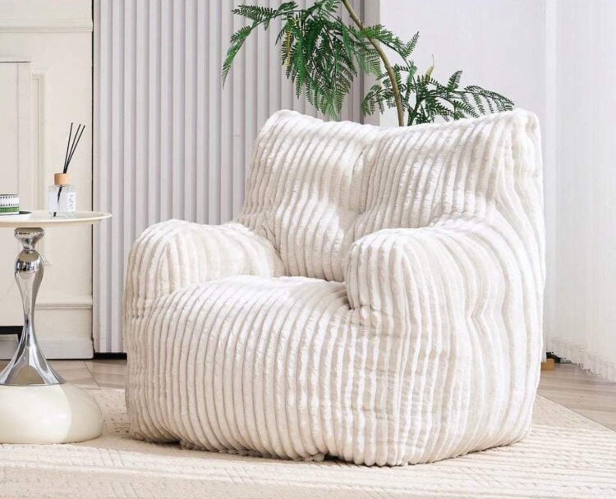 TidyMini CloudNest™ Oversized Corduroy Foam Lounge Chair