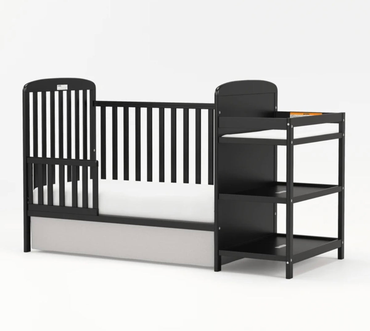TidyMini™ EverNest 3-in-1 Convertible Crib & Changing Station