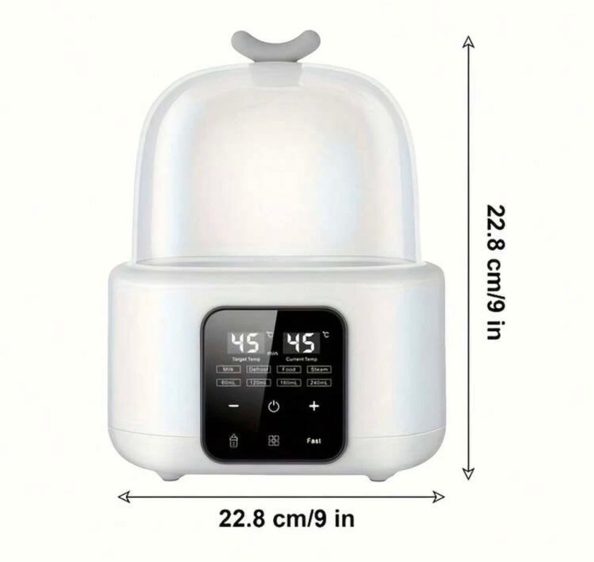 TidyMini™ WarmNest 6-in-1 Smart Bottle Warmer