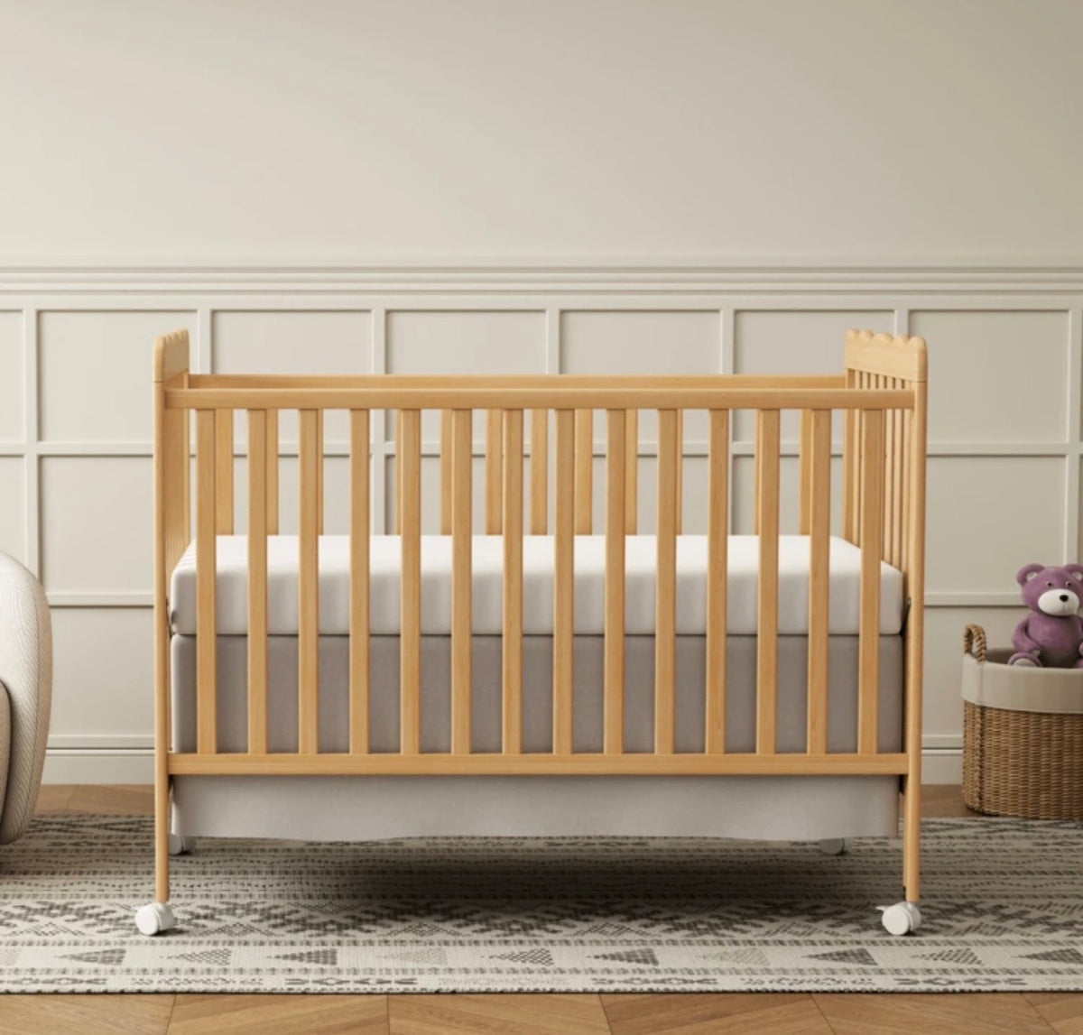 TidyMini™ EverNest 4-in-1 Convertible Crib