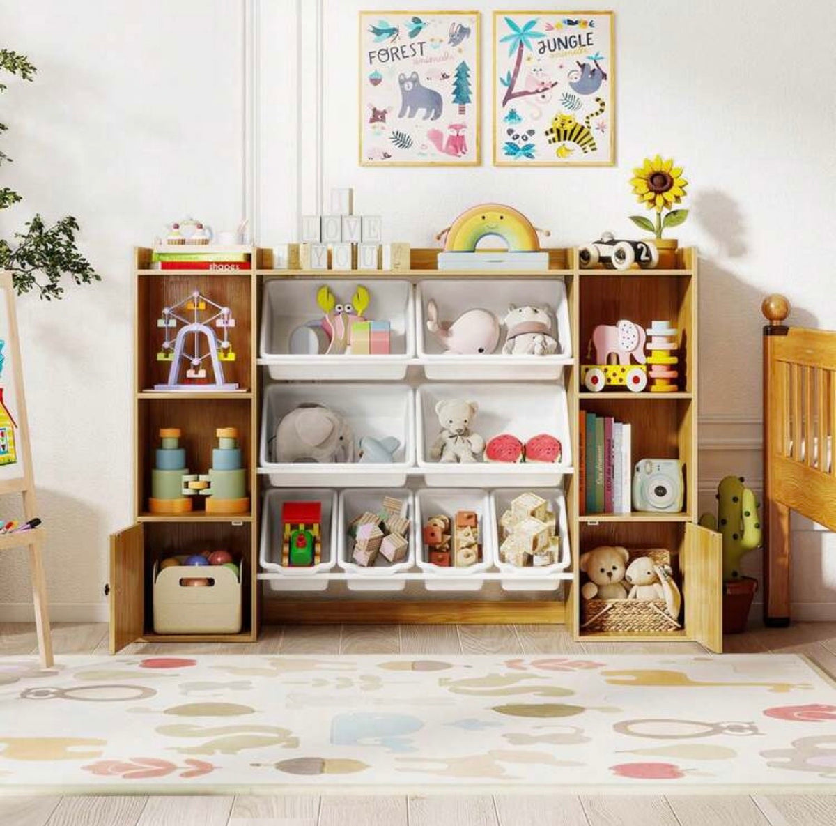 TidyMini™ WonderNest Toy & Book Organizer