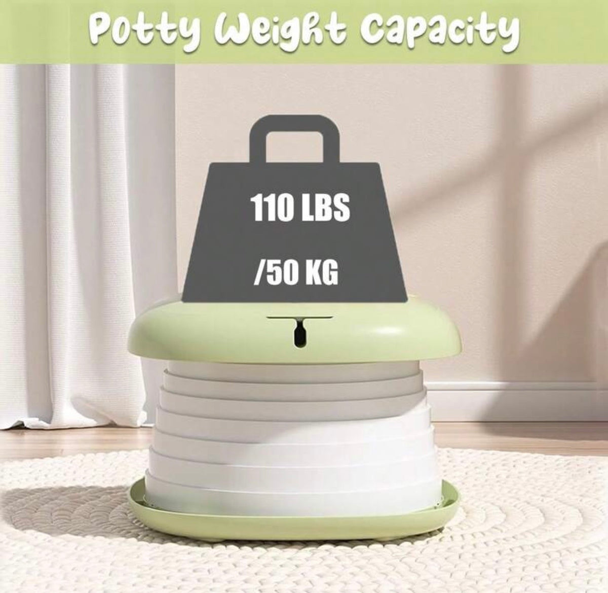 TidyMini™ PottyPal Foldable Travel Potty