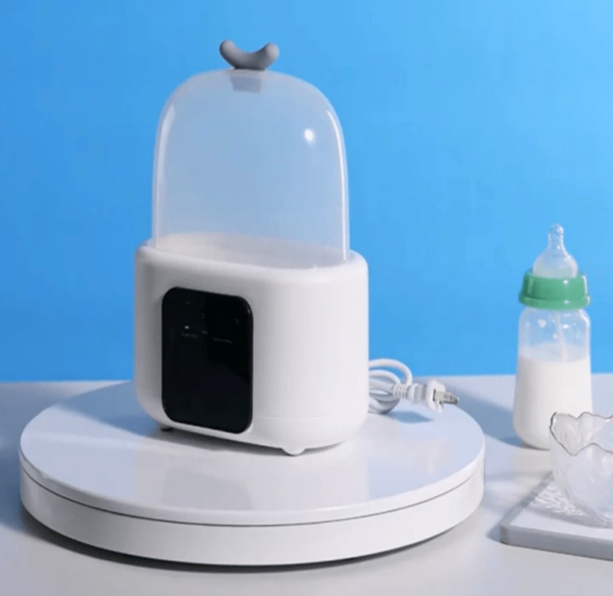 TidyMini™ WarmNest 6-in-1 Smart Bottle Warmer