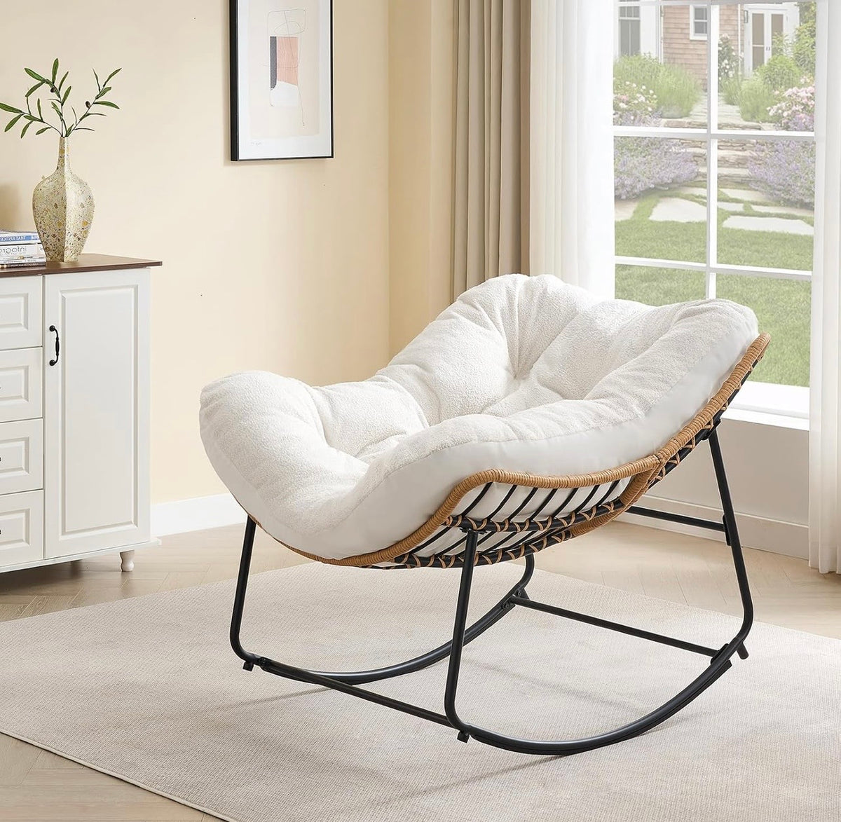 TidyMini™ SnuggleNest Oversized Nursery Rocking Chair