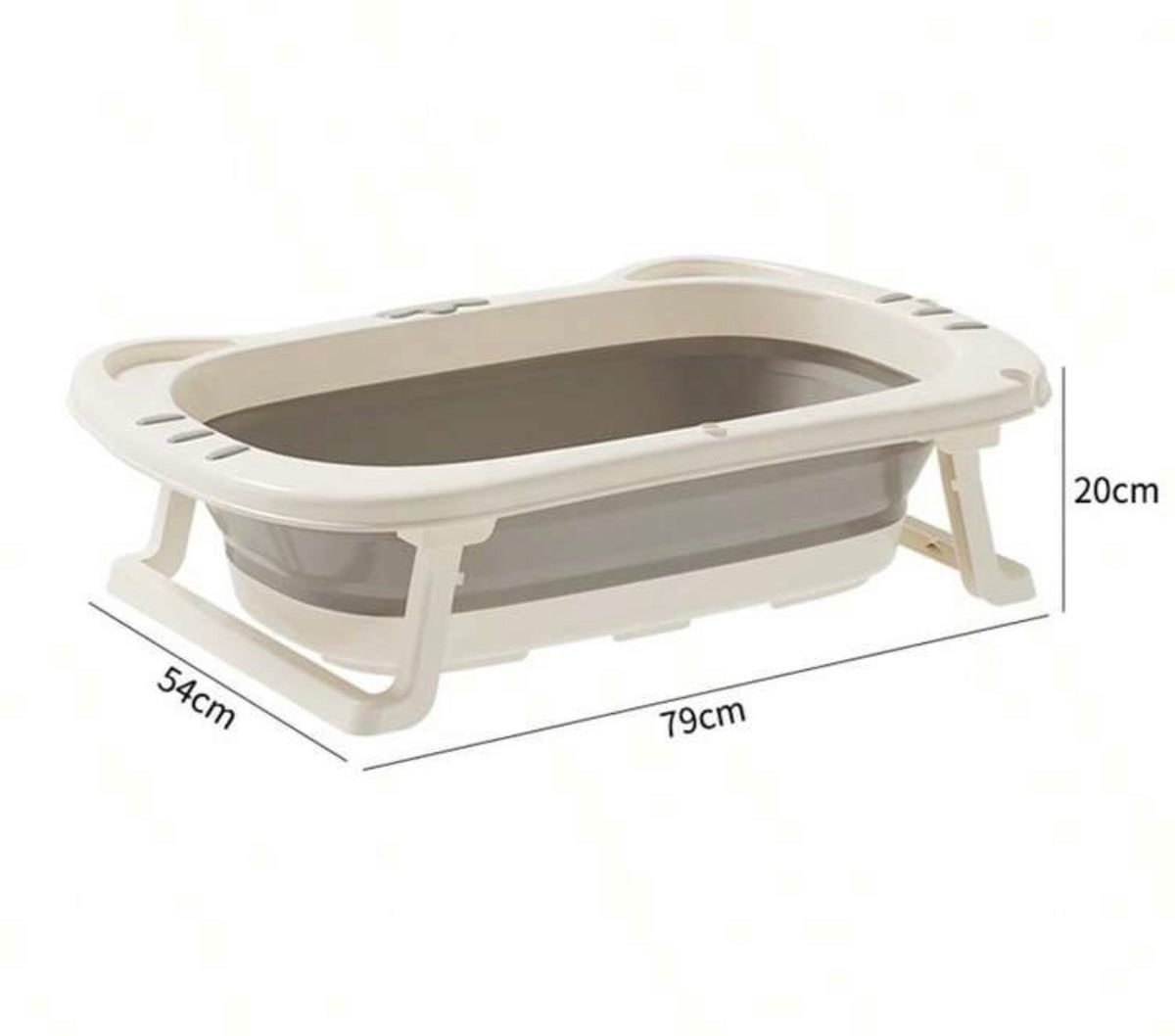 TidyMini™ BathNest 6-in-1 Complete Baby Bathing System — Foldable Bathtub with Newborn Support & Bath Essentials
