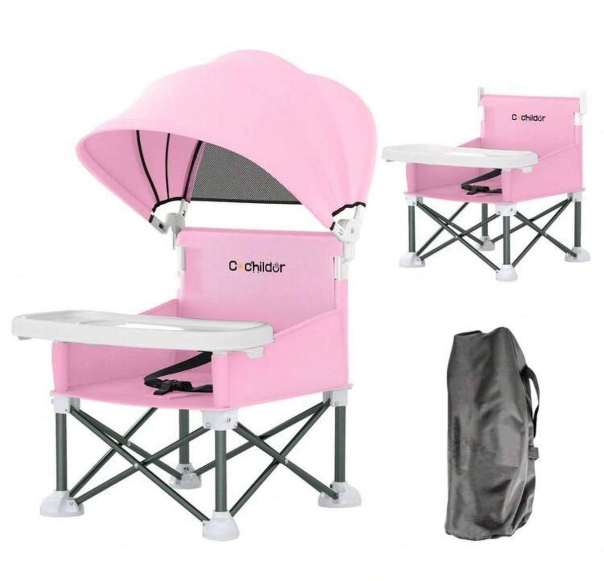 TidyMini™ RoamSeat 2-in-1 Travel High Chair