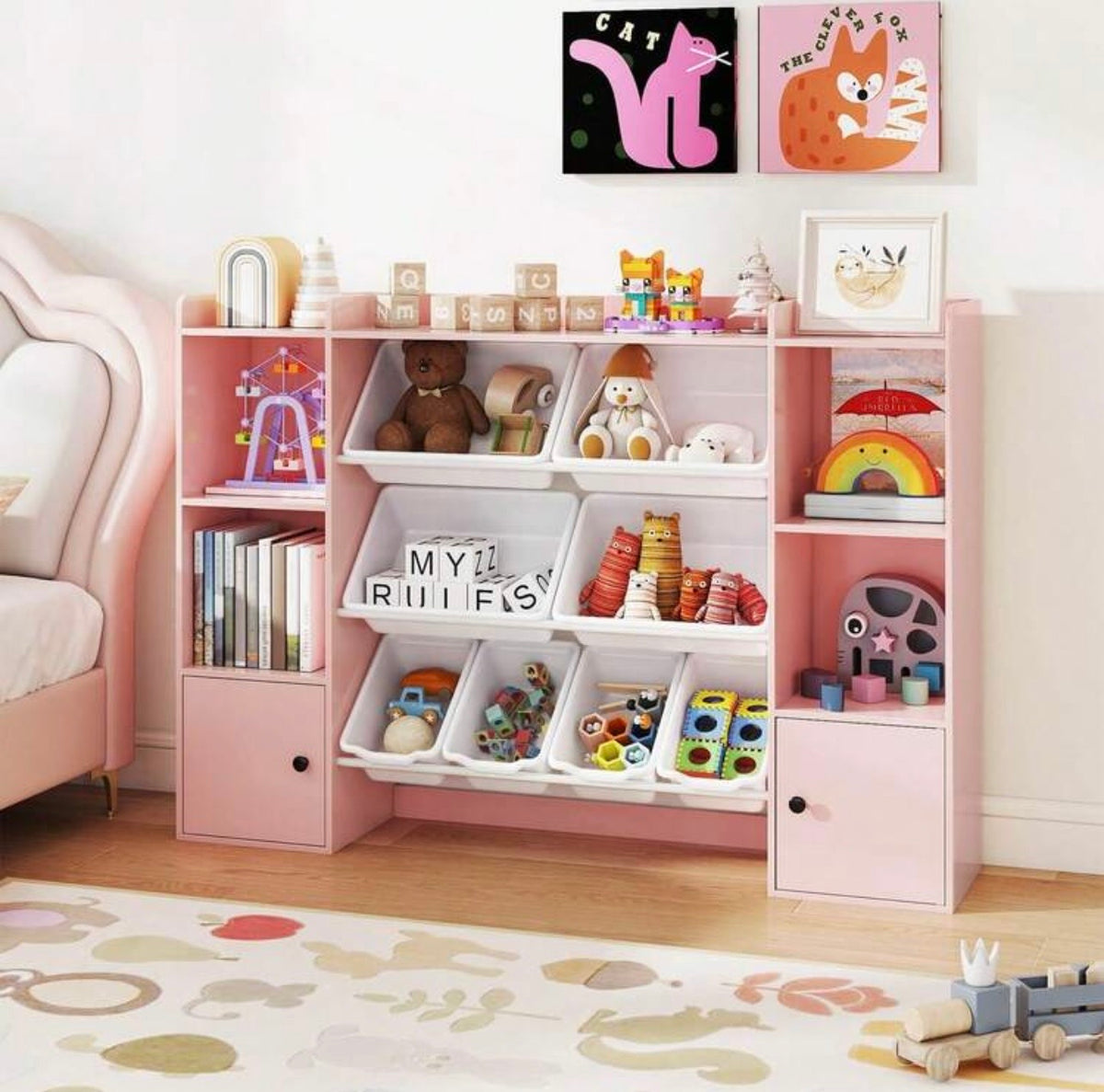TidyMini™ WonderNest Toy & Book Organizer
