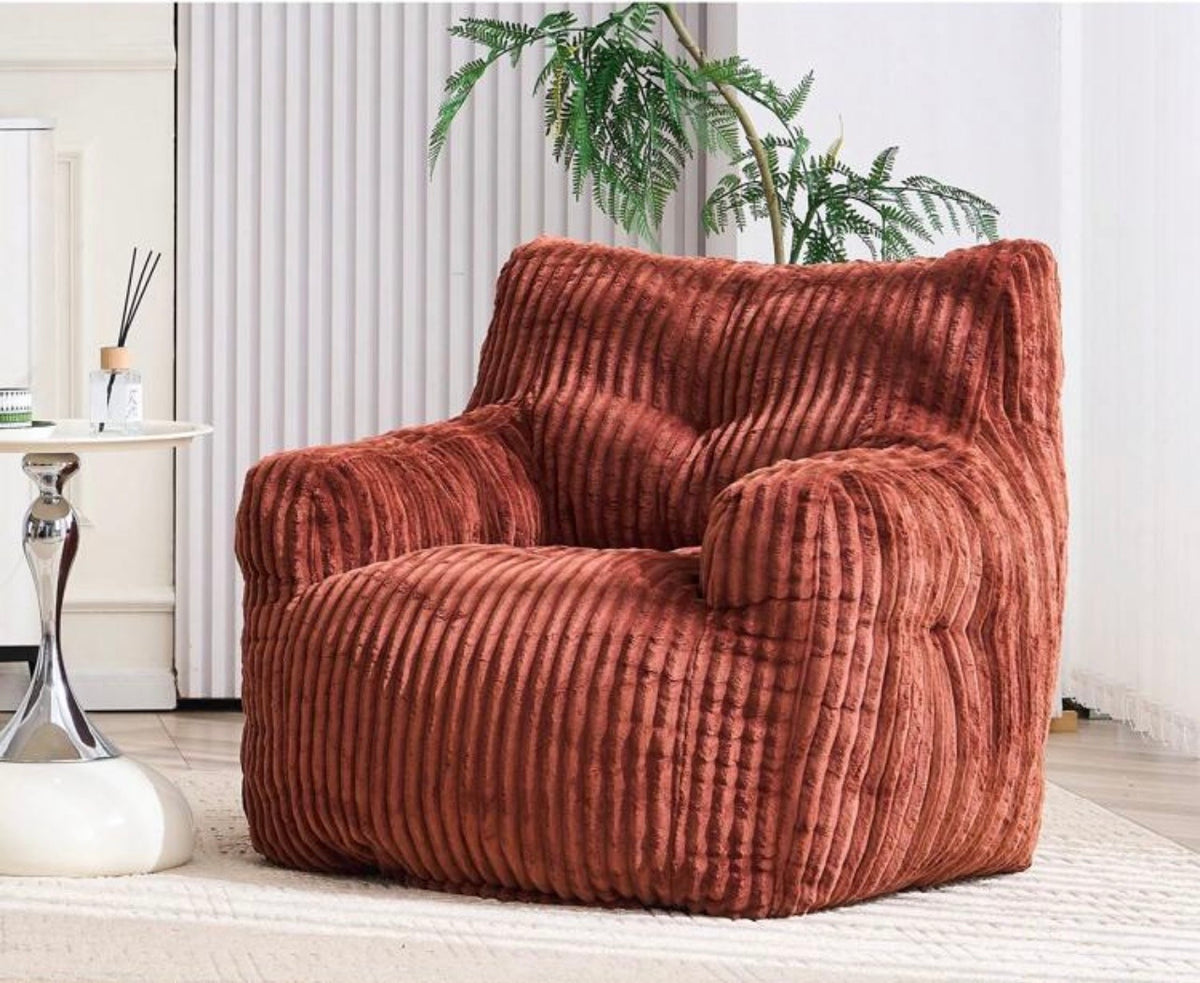 TidyMini CloudNest™ Oversized Corduroy Foam Lounge Chair