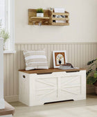 TidyMini™ Haven Toy Storage Bench – Large-Capacity Toy Chest & Nursery Seat