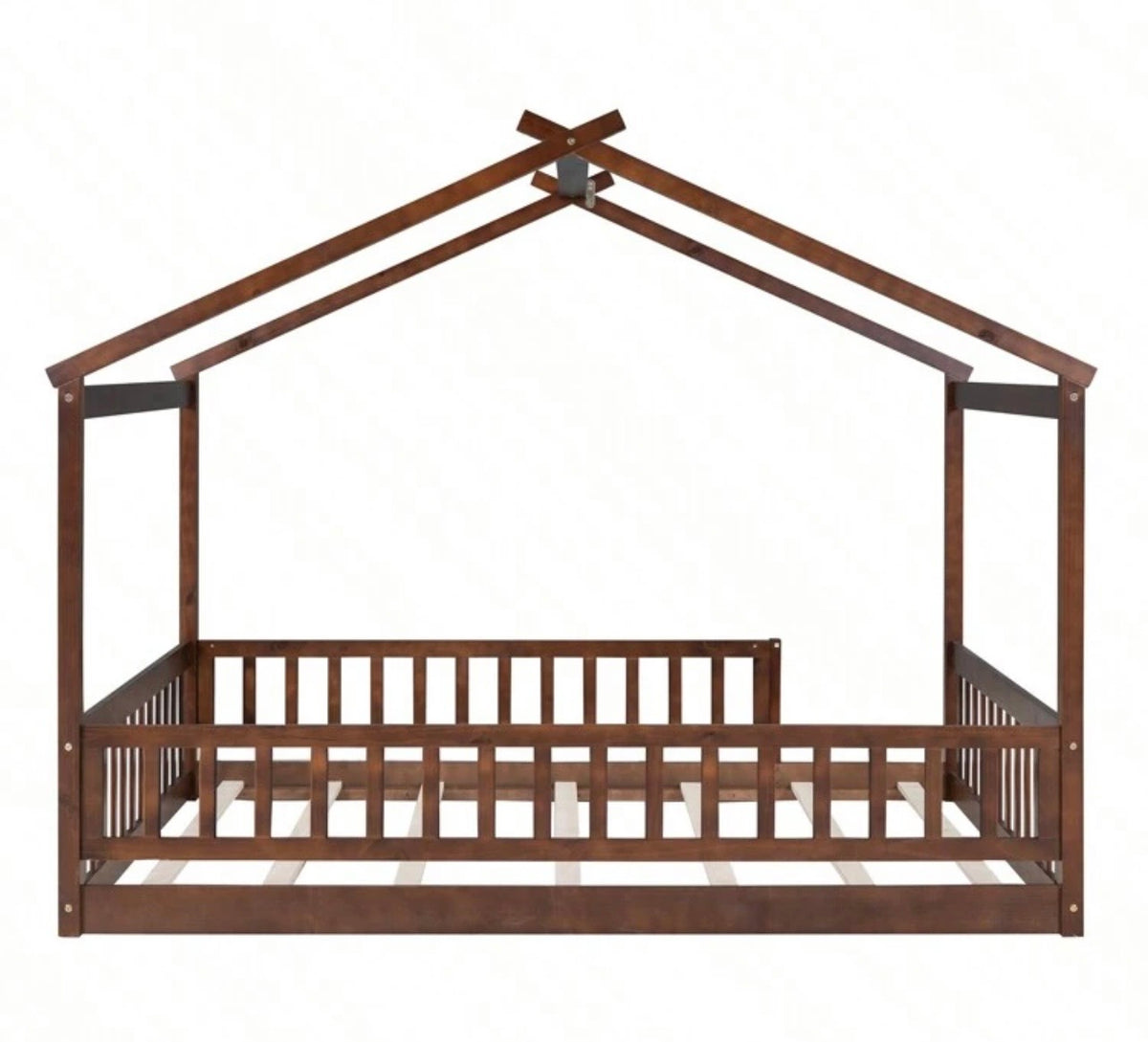 TidyMini™ DreamCottage™ Full House Floor Bed with Guardrails