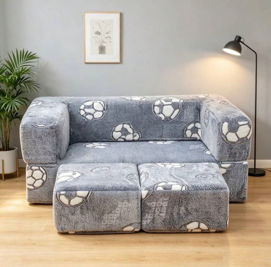 TidyMini™ PlayNest™ Modular Kids Sofa & Convertible Floor Lounger
