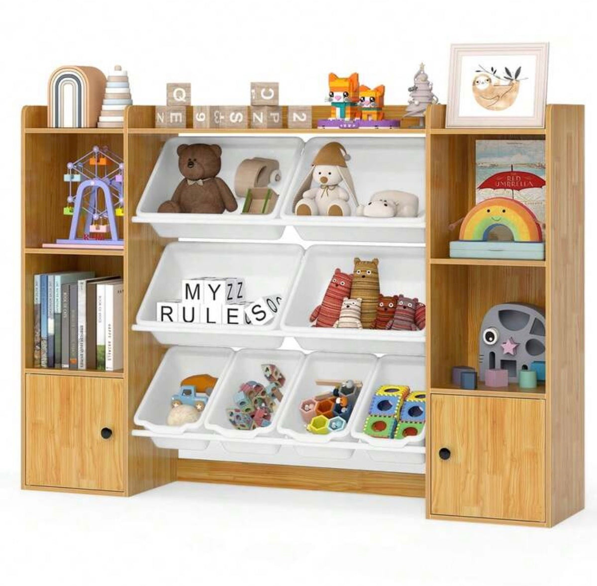 TidyMini™ WonderNest Toy & Book Organizer