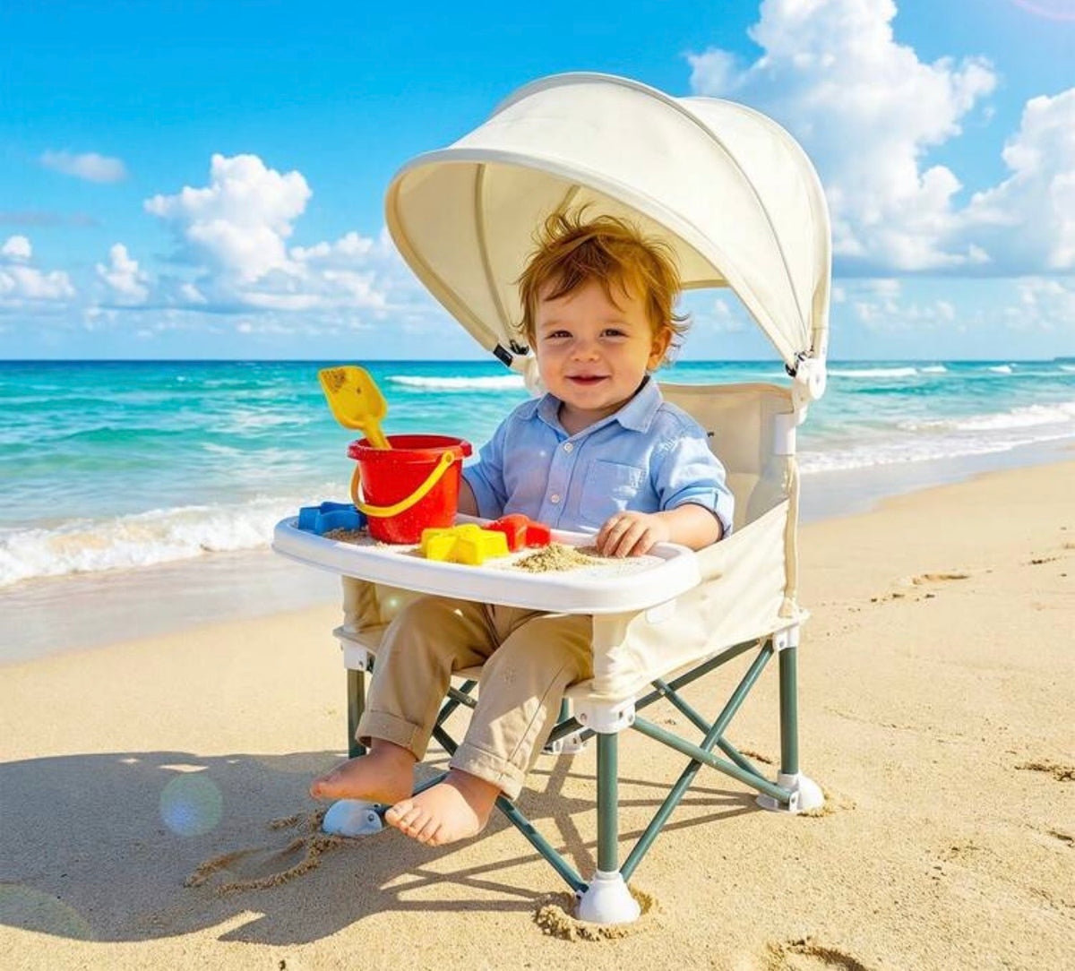 TidyMini™ RoamSeat 2-in-1 Travel High Chair