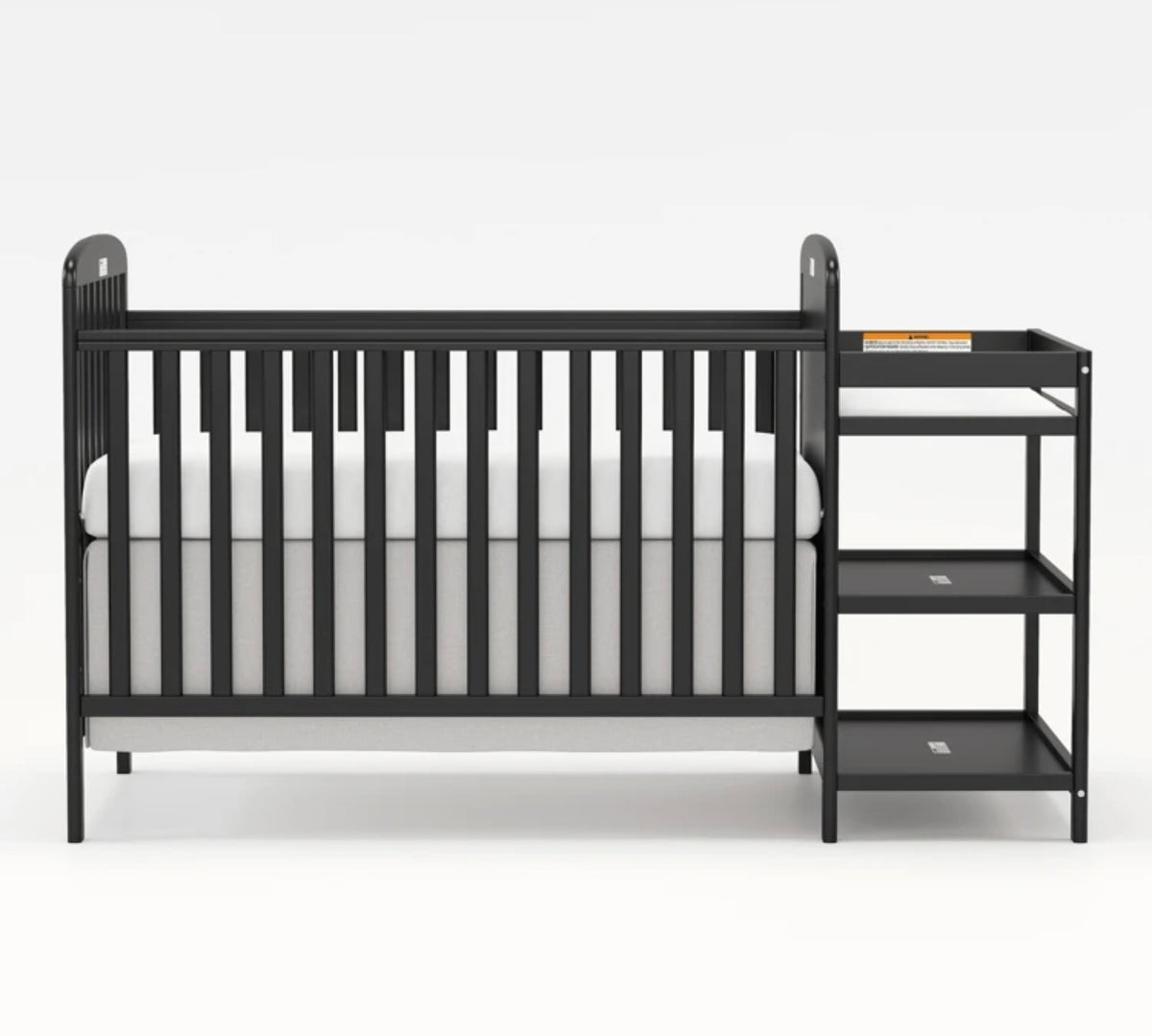 TidyMini™ EverNest 3-in-1 Convertible Crib & Changing Station
