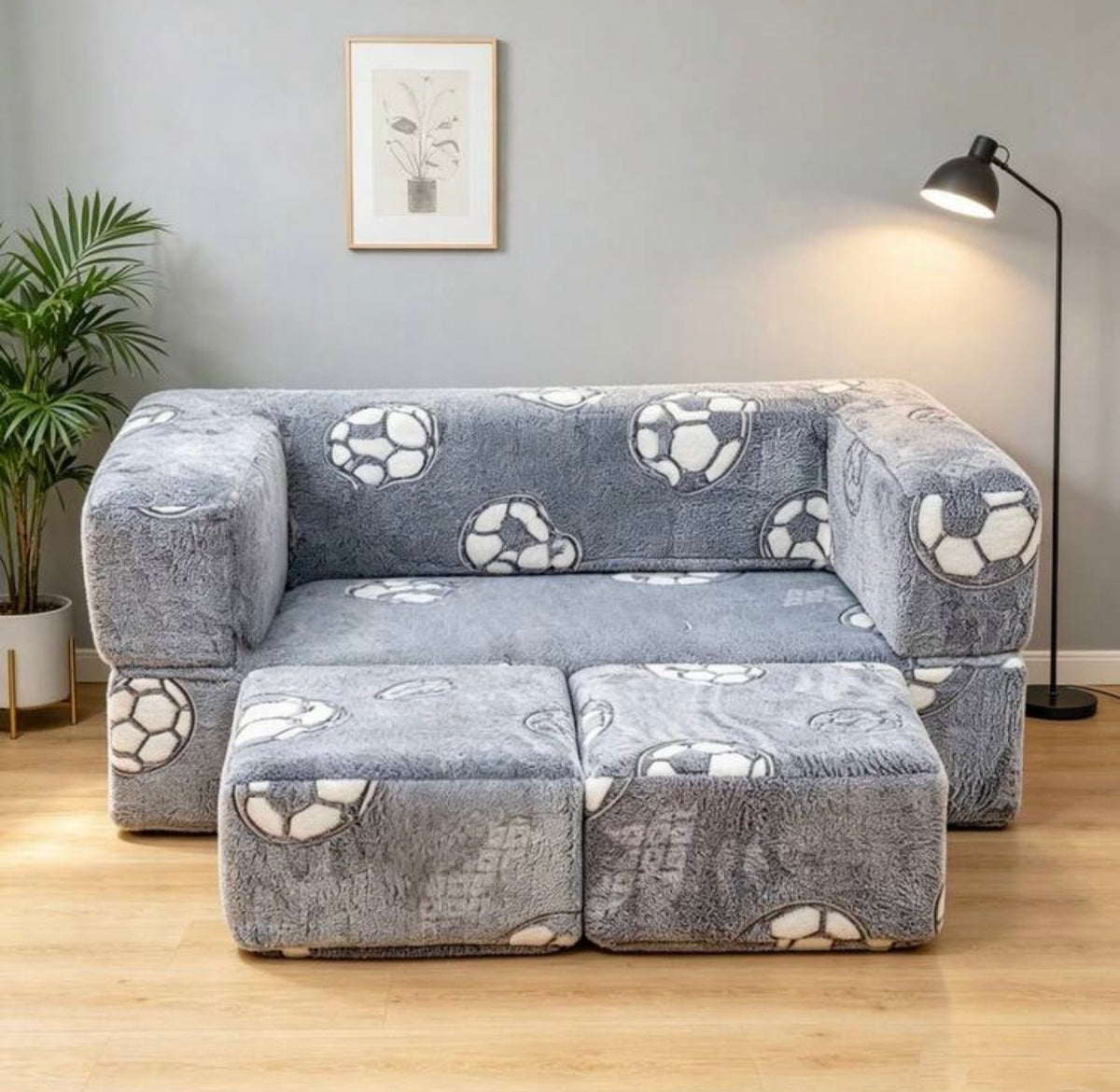 TidyMini™ PlayNest™ Modular Kids Sofa & Convertible Floor Lounger