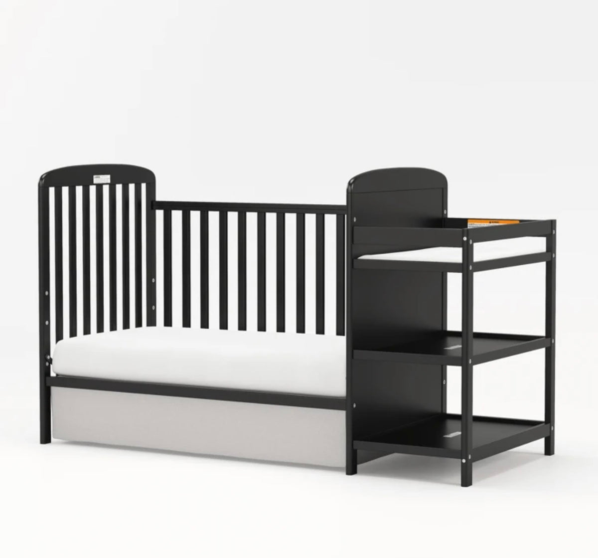 TidyMini™ EverNest 3-in-1 Convertible Crib & Changing Station