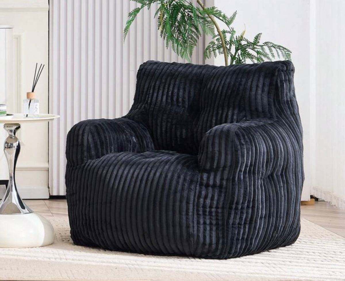 TidyMini CloudNest™ Oversized Corduroy Foam Lounge Chair