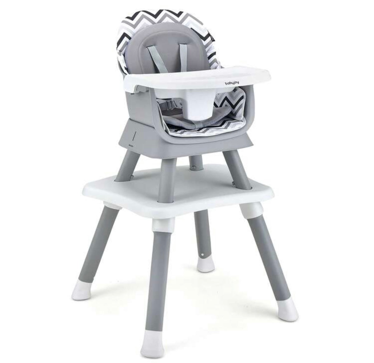 TidyMini™ GrowNest 8-in-1 Convertible High Chair — Booster, Toddler Chair & Activity Table
