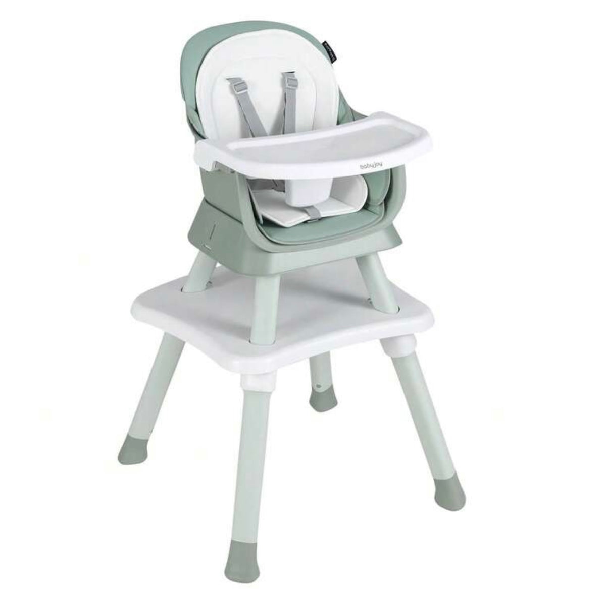TidyMini™ GrowNest 8-in-1 Convertible High Chair — Booster, Toddler Chair & Activity Table